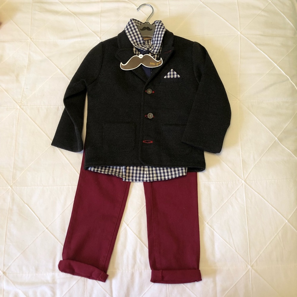 Boys 4-Piece Leisure Suit